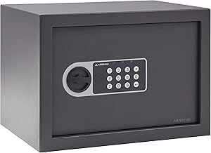 ARREGUI Premier 16501-S2 Steel Safe with Electronic Lock, Safe Box for Home and Home, Programmable Code Keypad, with Emergency Key, 25 x 35 x 25 cm, 16 L