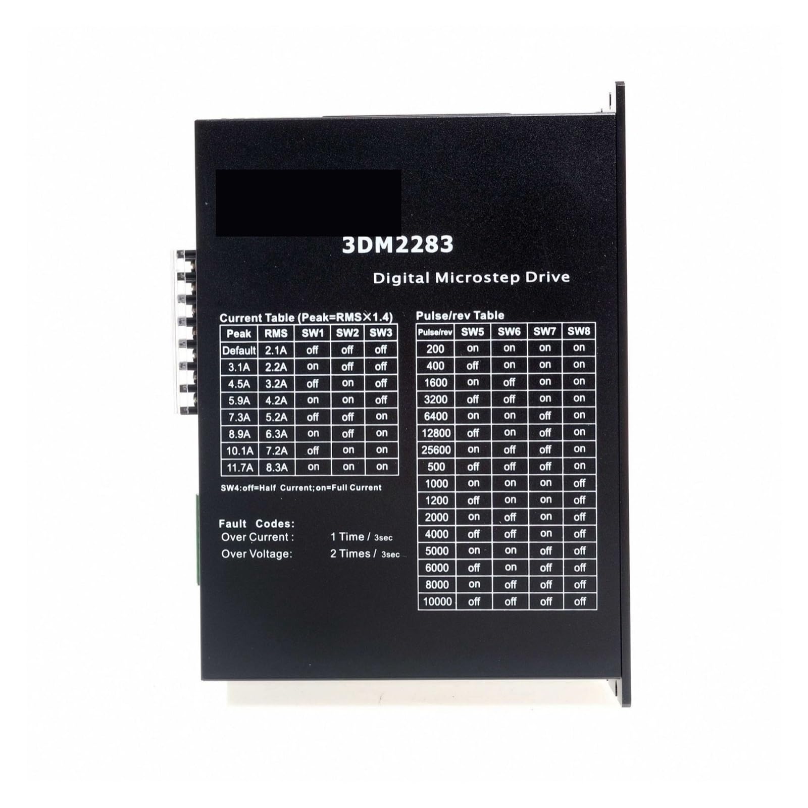 AFITSEP Motor Drive 3DM2283 Stepper Driver 1103S16/20/28 Three-Phase UVW Stepper Motor
