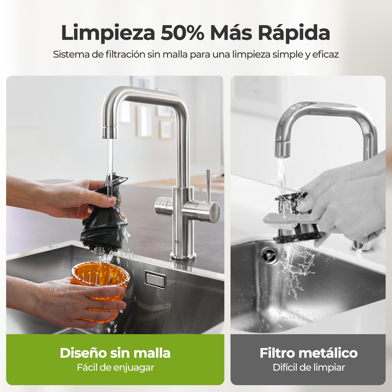 AIRMSEN Extractor de Zumos y Verduras, 82MM Apertura Extractor de Jugo para Verduras y Frutas Enteras, Licuadora Prensado en Frío Slow Juicer Sin BPA, Fácil de Instalar, 150W (Plata)
