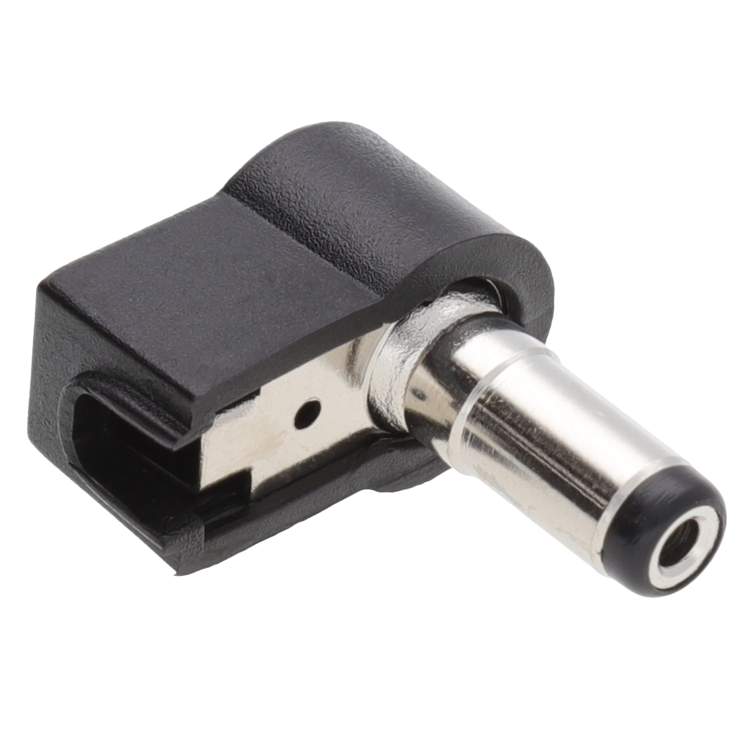 Kenable 5.5 X 2.1Mm Right Angle Dc Power Solder Plug End For Power Cables