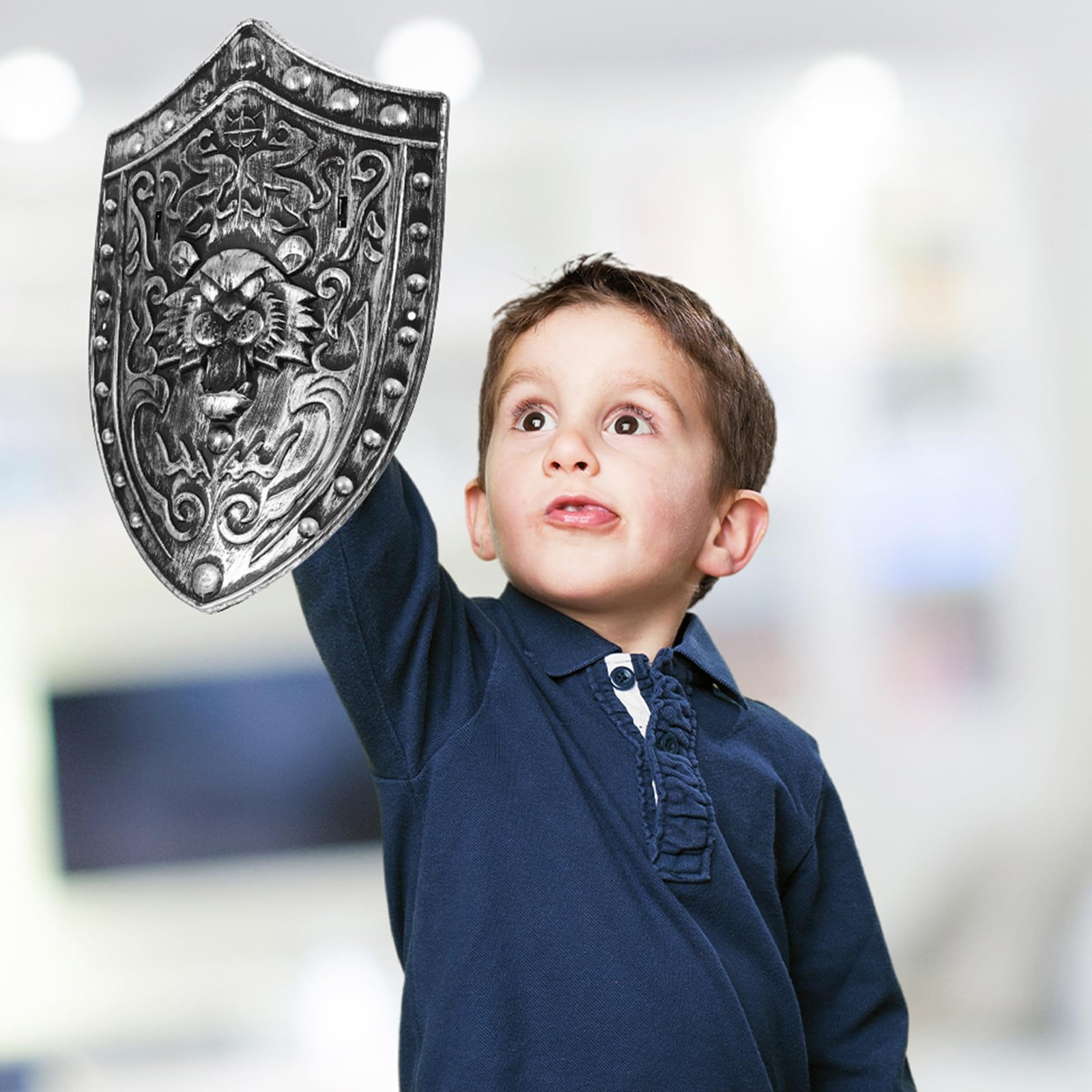 Angoily Shield Toy, 2PCS Medieval Knight Costume Kids Accessories - Image 2
