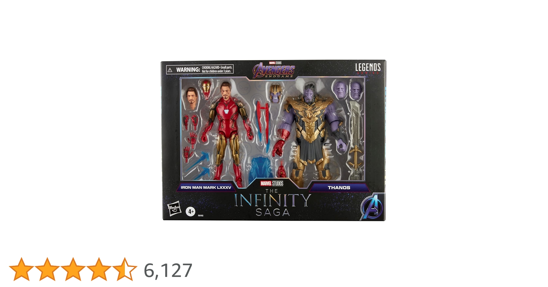 アイアンマン マーク85&サノス セット マーベルレジェンド Amazon | ハズブロ(HASBRO) MARVEL マーベル レジェンドシリーズ