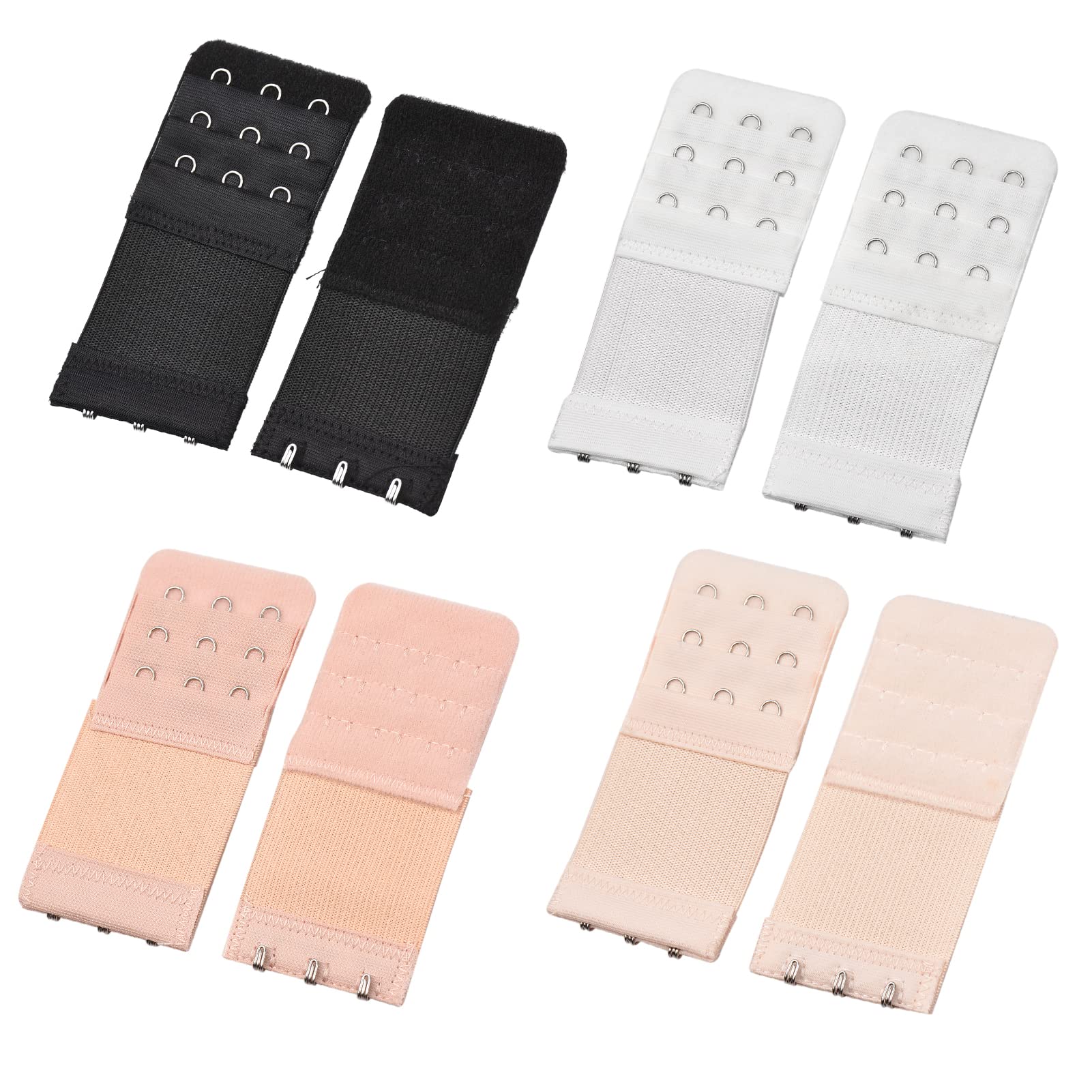 8 Pieces Bra Exts Brassiere Extension Straps oks 3 oks Design Portable-image-29