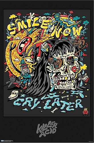 Miniatura 2 de Trends International Killer Acid - Smile Now Cry Later Canvas Wall Poster