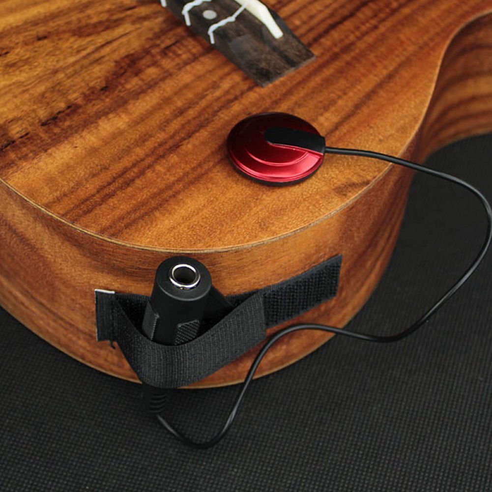 Gadget Hero's Transducer, Acoustic Piezo Tactile Microphone Contact Pickup For Guitar Violin Mandolin Ukulele Banjo. - Image 3 thumbnail