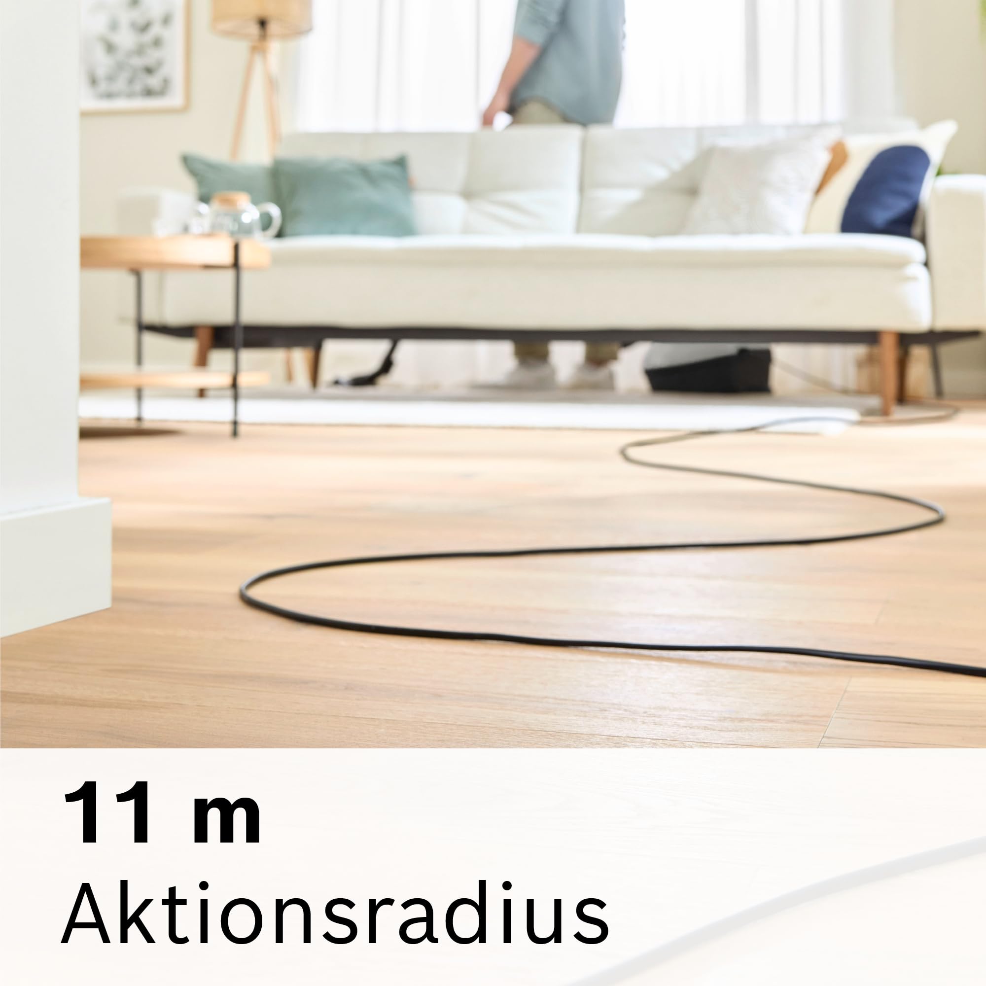 Bosch Staubsauger mit Beutel Serie 4, BGB41WH1, weiß – Ansicht 10