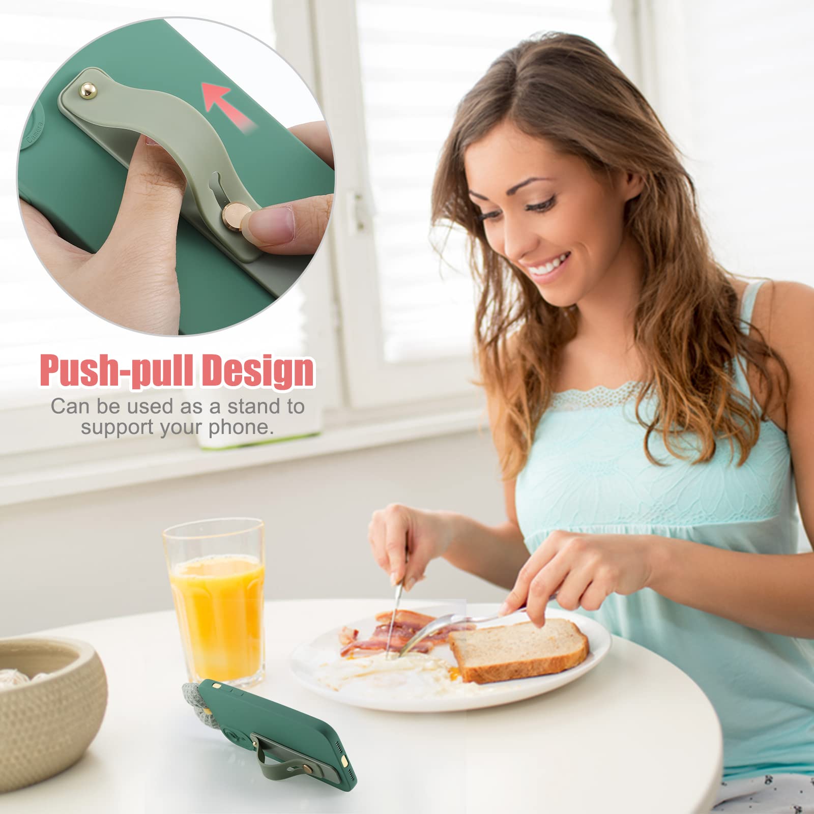 6 Supporti Per Cellulare Universali | Telescopici E Portatili | Stili Colorati E A Cuori - Foto 5