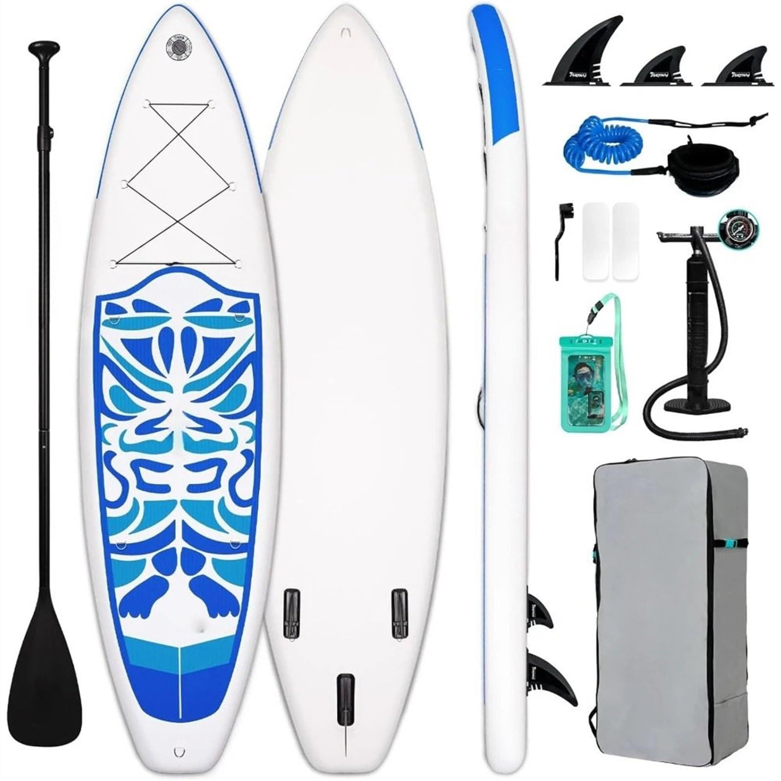 ATUMY Surfboard Bag Waterproof Bag Surfboards And Paddleboards Travel Backpack Sup Swimming Board Adj Floating Paddles Wakeboard Pump Surfboard Paddleboard Deck Bag