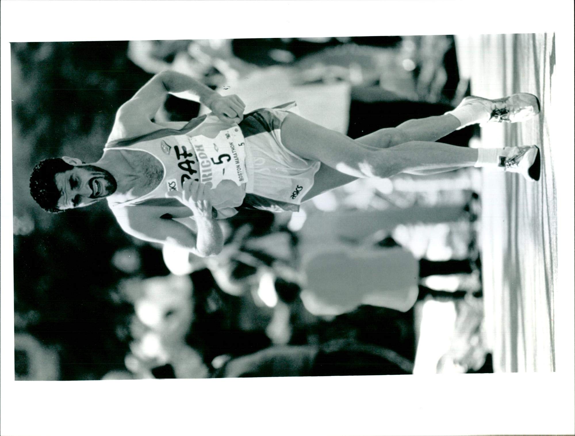 Vintage photo of Gelindo Bordin