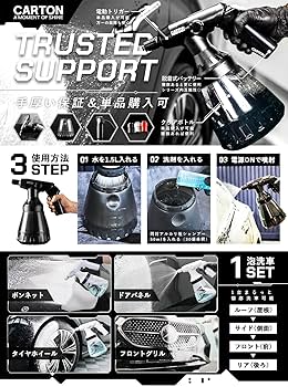 CARTON スーパードライフォーム　フォームガン 楽天市場】CARTON SUPER DRY FOAM 電動フォームガン カートン