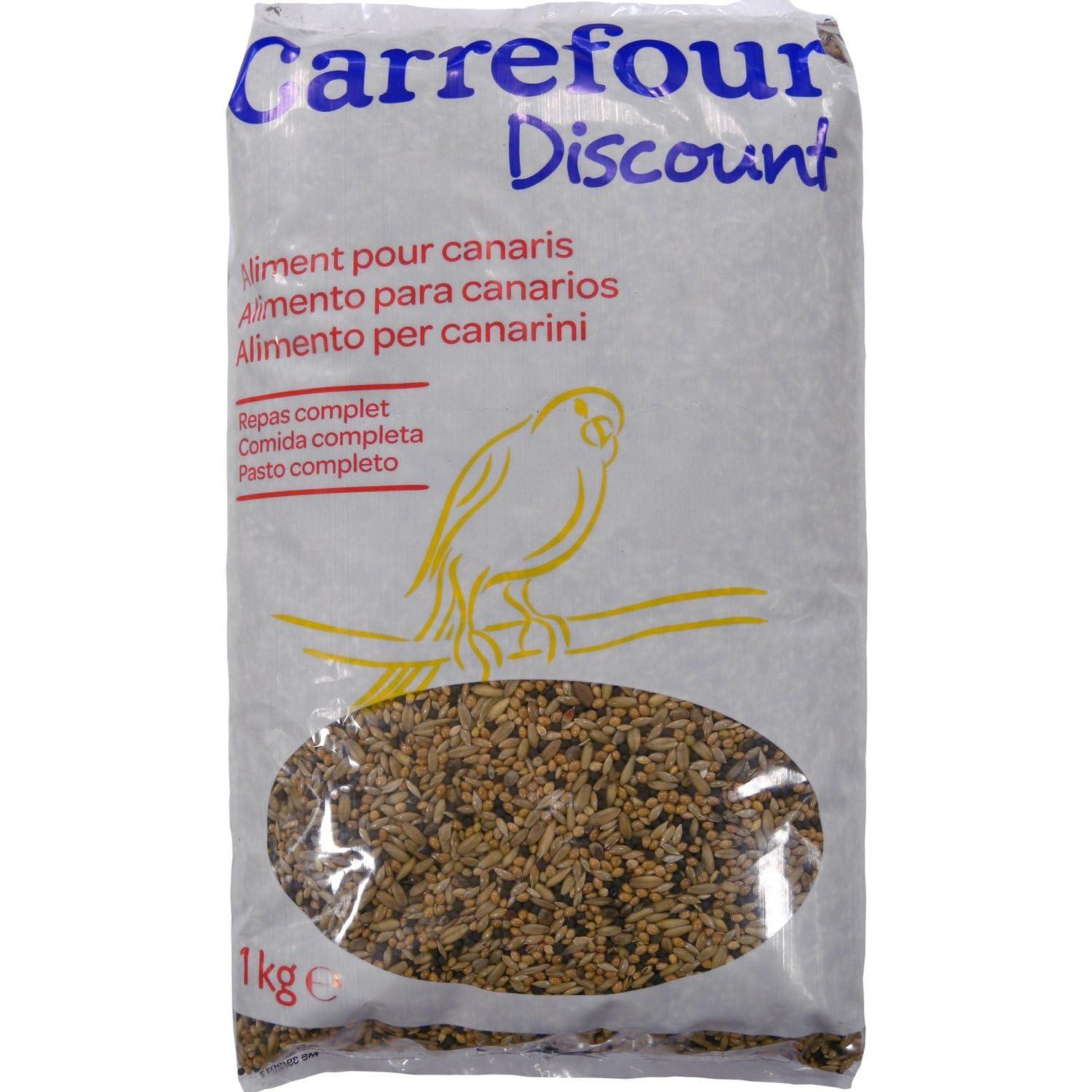 Générique SIMPL – Aliment Complet pour Canaris, Nutrition Équilibrée avec Graines Sélectionnées (1kg) - Le Lot De 4