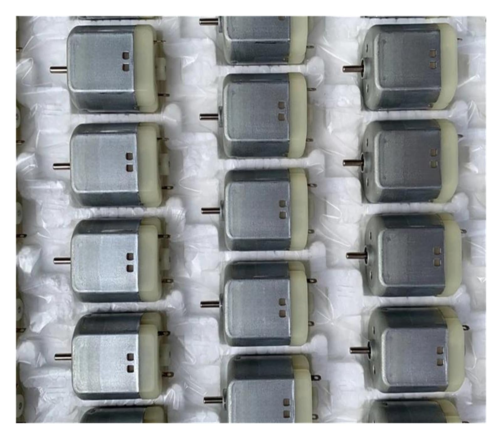 3/5/10 pezzi DC 3-6V 27000 giri/min ad alta velocità con spazzola di carbone e motore magnetico potente, albero da 2 mm Parte di riparazione(10pcs)