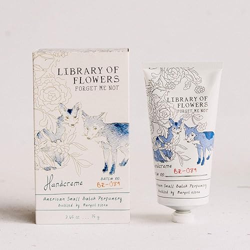 Vista 26 de Library of Flowers Handcreme - Crema de manos perfumada para mujeres, loción hidratante de manos para manos secas, manteca de karité y manteca