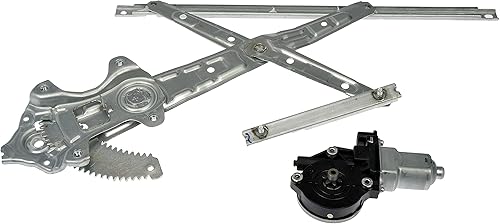 Dorman 751-660 Conjunto de motor y regulador de elevalunas eléctrico delantero del lado del conductor compatible con modelos Nissan seleccionados