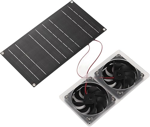 Miniatura 4 de Ventilador del generador solar, extractor de aire accionado solar compacto de 5 V para RV