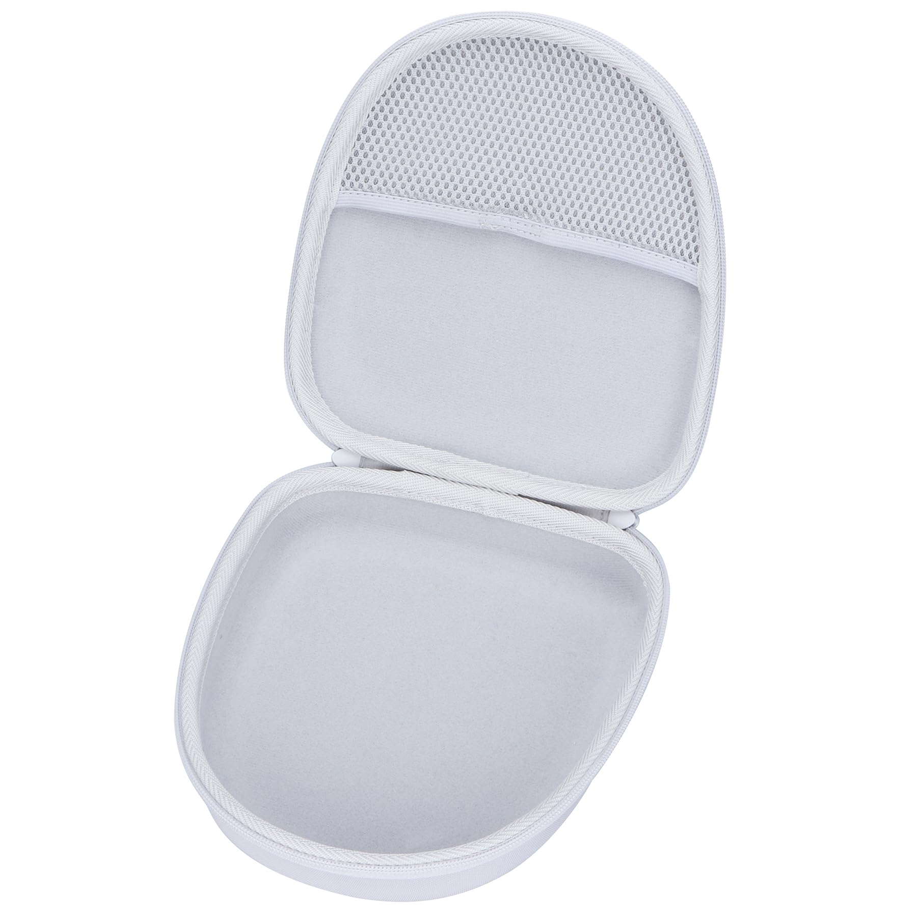 Lebakort Hard Carry Case Compatible with Anker Soundcore Life Q20 Q30 Q35 Q40 Q45 Q20+ Q20i Hybrid Active Noise Cancelling Headphones (Off White Case) - Image 2