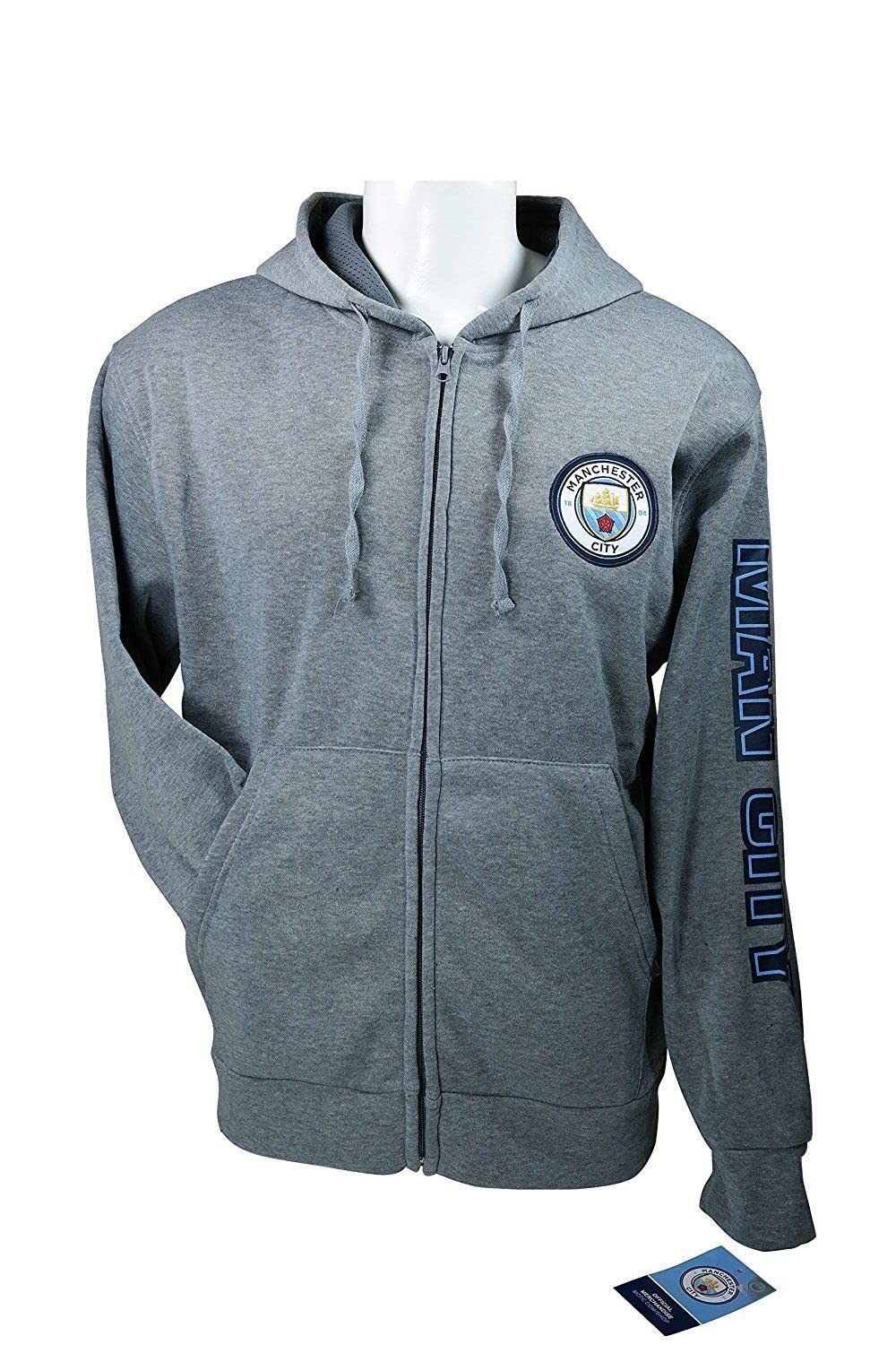 Icon Sports Replacement for Manchester City Zipper Hoodie 01 -XL