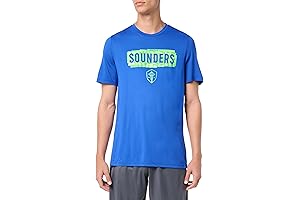 Sporty Pre-Game T-Shirt: Enhance Your Seattle Sounders FC Fanhood