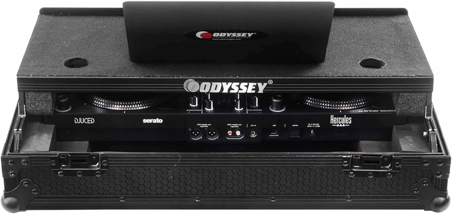 Hercules DJControl Inpulse T7 Industrial Board Glide Style 1U Case