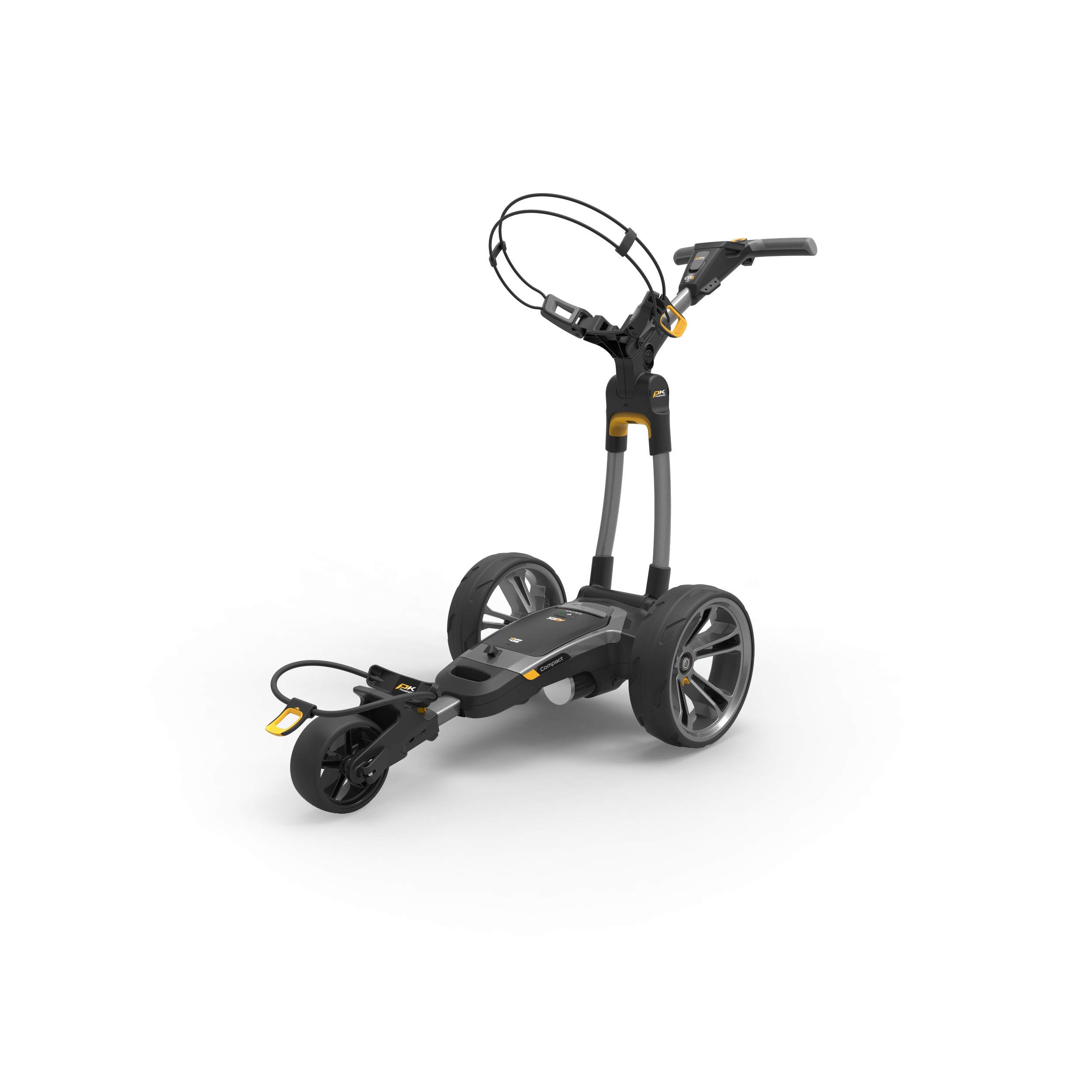 PowaKaddy Compact CT6 Gris Metalizado Batería 18 Hoyos