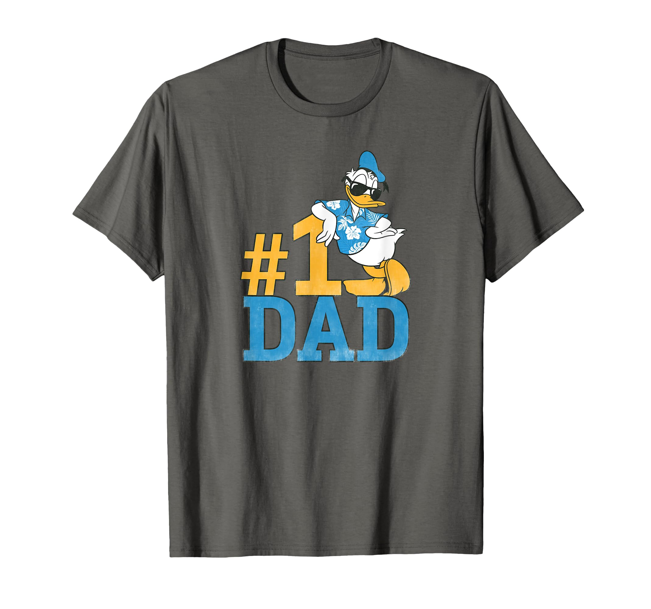 Disney Donald Duck Number One Dad Sunglasses Father's Day T-Shirt