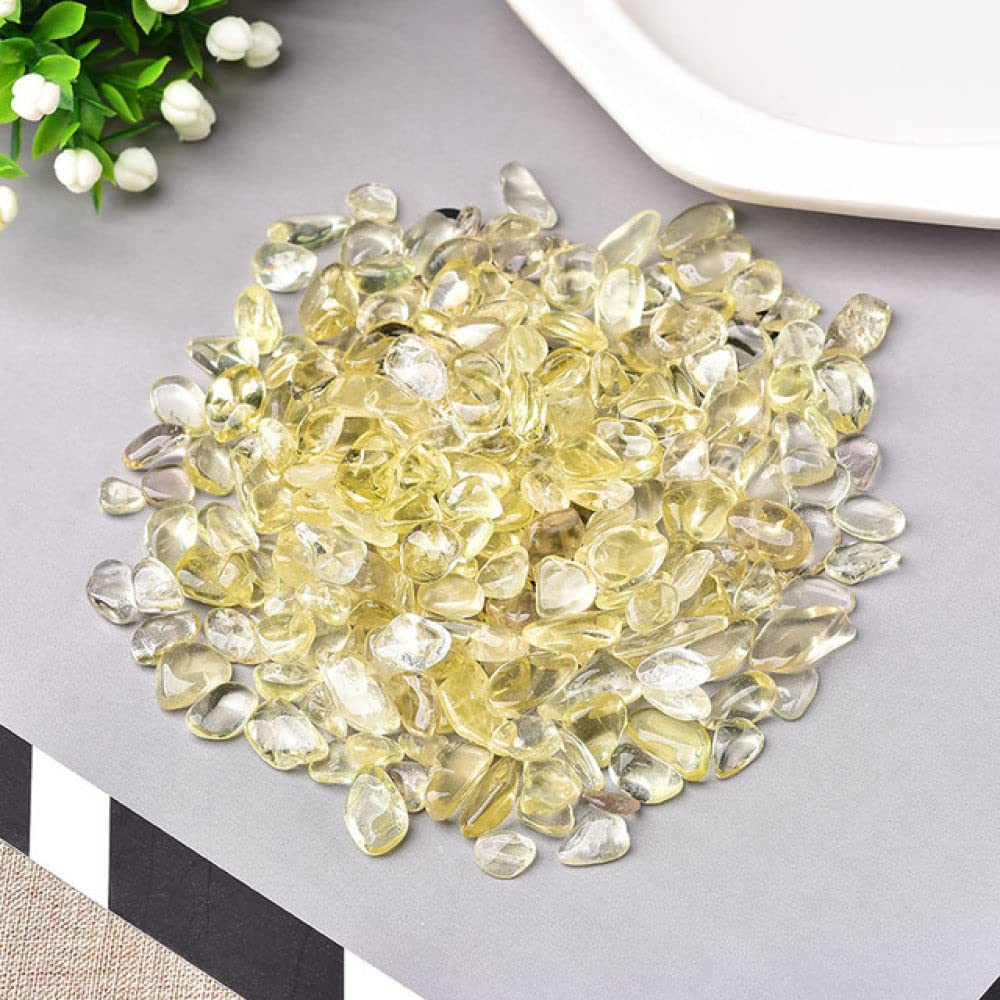 Citrine pierre naturelle 100g pour deco aquarium et lithotherapie