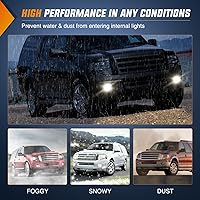 Vista 54 de Nilight Conjunto de luces antiniebla compatible con Ford Focus SVT 2002 2003 2004 2005 2006 Ford Focus SVT 2005-2007 Ford Escape 2003-2004 Ford