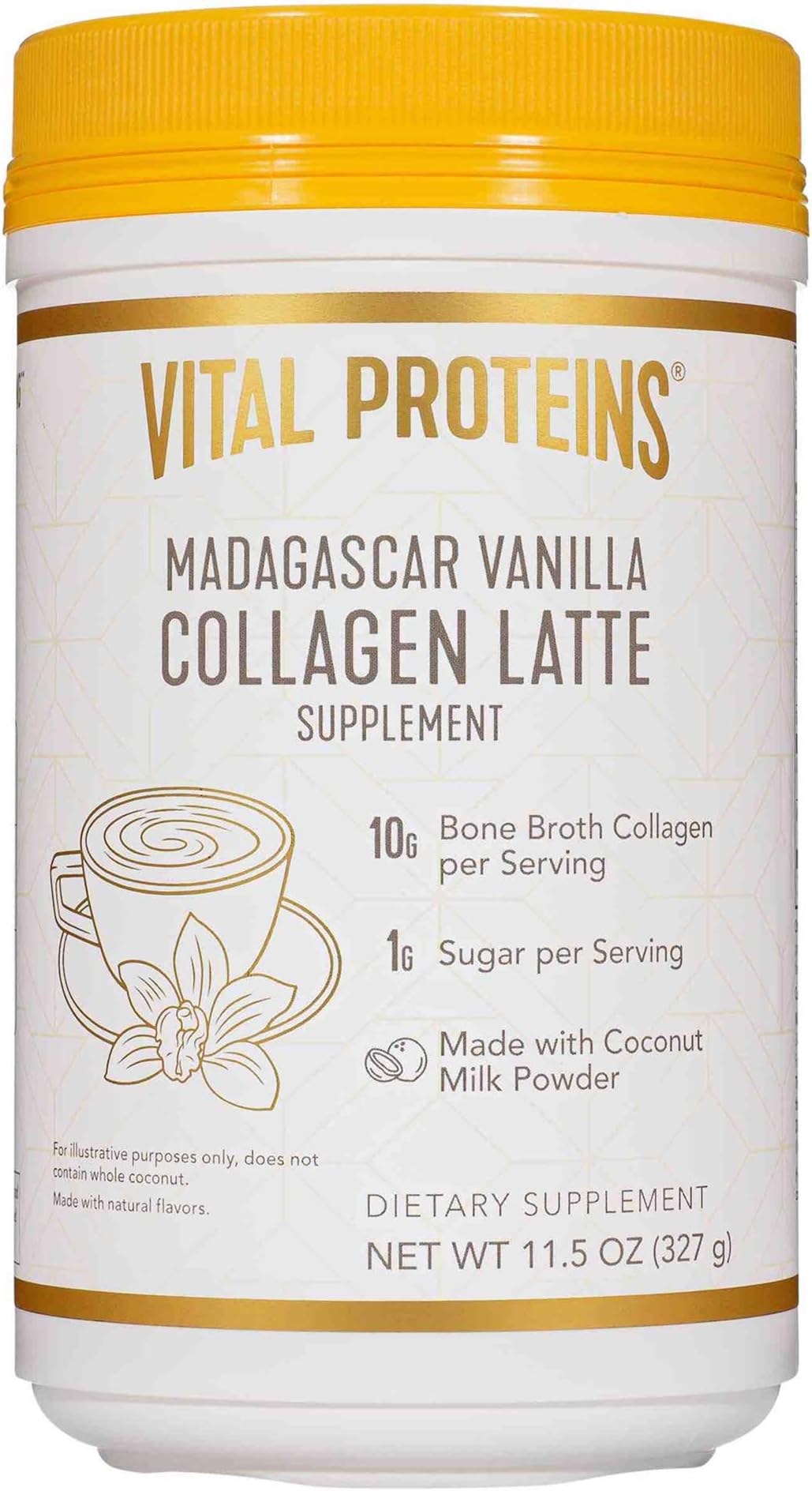 Vital Proteins Vp Latte Madagascar Vanilla