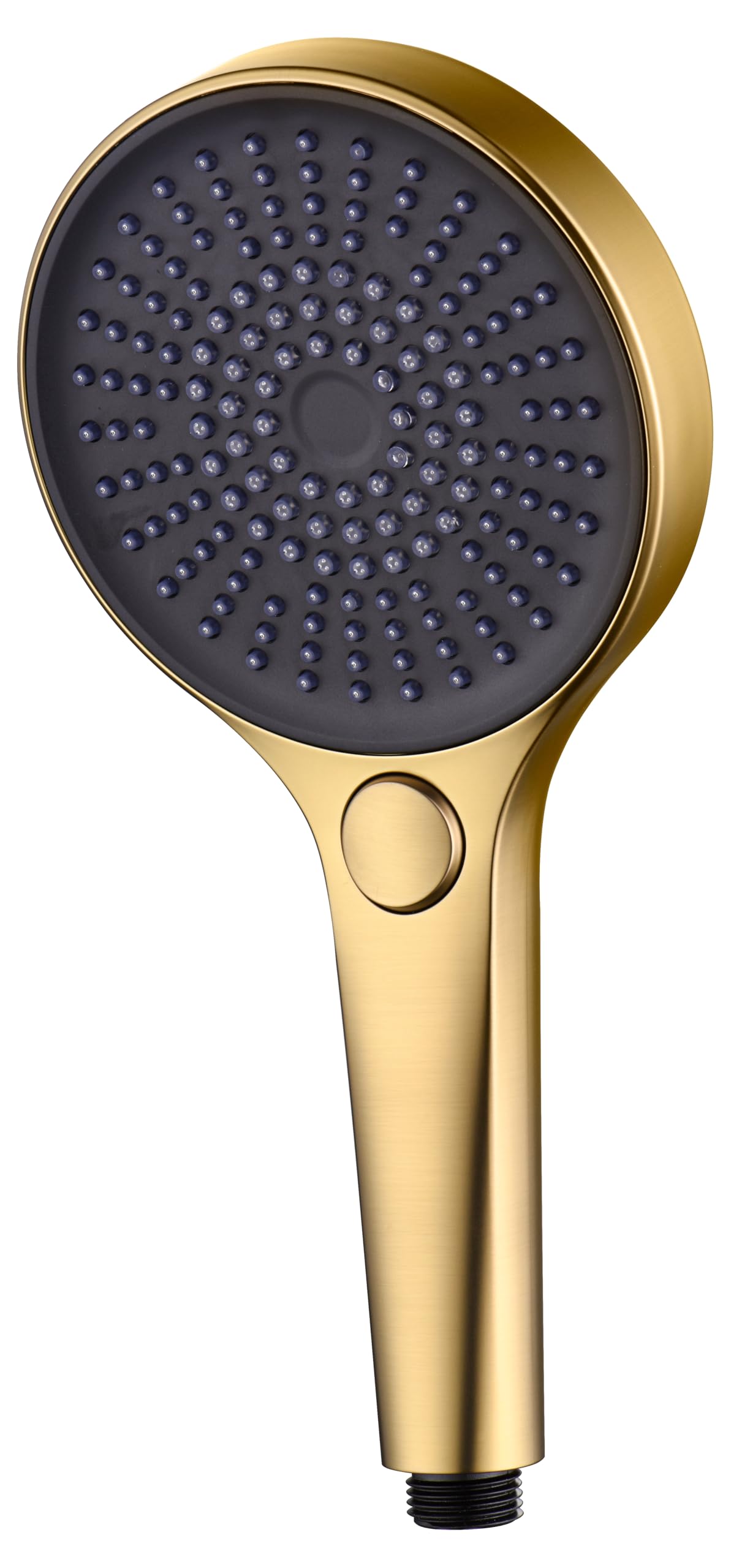 IMEX - Pommeau de Douche Haute Pression Doré | Pommeau de Douche Anti-Calcaire Effet Pluie | Pièce de Rechange Originale IMEX | Poignée Ergonomique avec 3 Positions