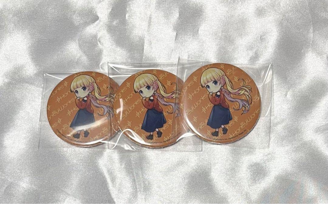 Amazon.co.jp: HoneyWorks ハニプレ 缶バッジ 成海聖奈 3点 V3MR