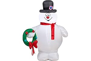 Gemmy Inflatable Frosty the Snowman Adds Joy