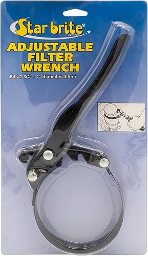 STAR BRITE Llave de filtro de aceite (ADJ) 2-34" x 4" (028908)