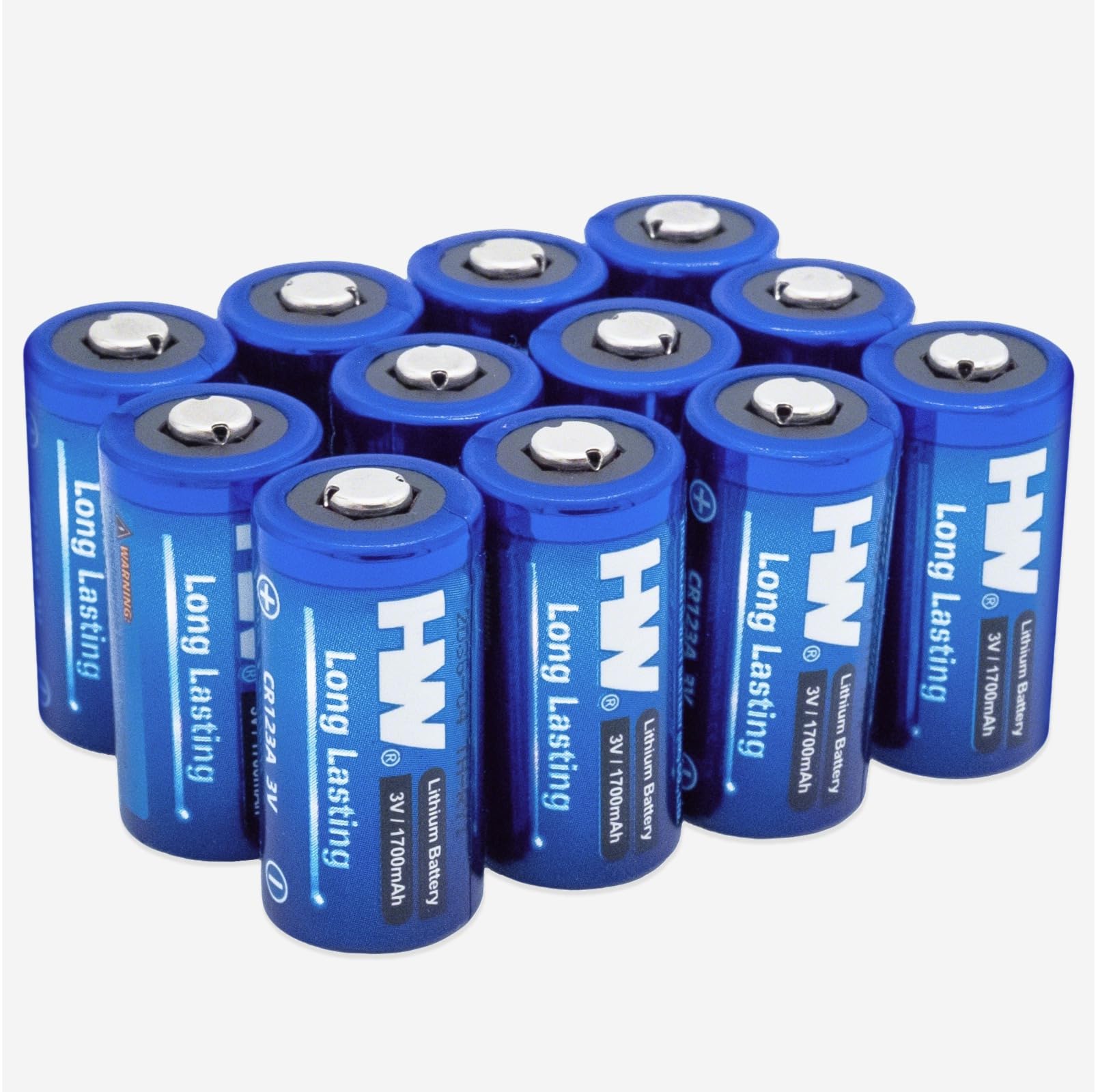 HW High Capacity CR123A 12-Pack