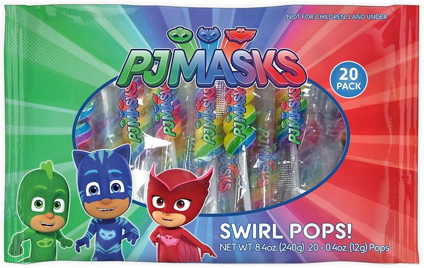 PJ Masks Swirl Lollipops