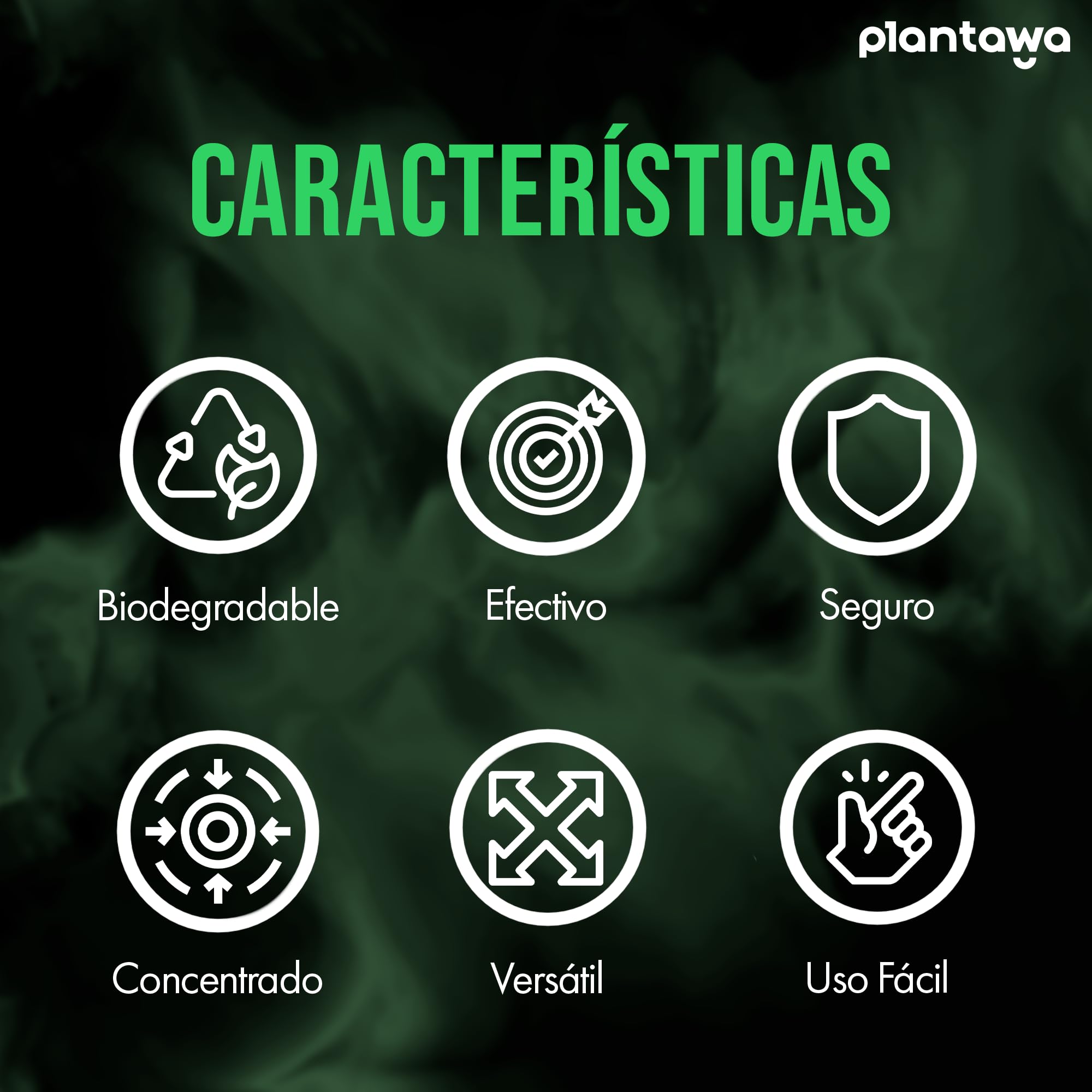 Plantawa Líquido Máquina de Humo Natural 5 Litros | Líquido Máquina Humo Muy Alta Densidad y Larga Duración, Aroma neutro, Seguro para Respiración, Fiestas, Eventos, Discoteca (5 Litros, Verde)