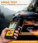 OBD2 Scanner pour Mercedes Benz, OM807 Outil de diagnostic complet avec réinitialisation (Oil/ETC/EPB/ABS/SAS/BAT Register...), complet OBDII Fonctions Lisez et effacez les codes de faute, mise à jour du logiciel libre