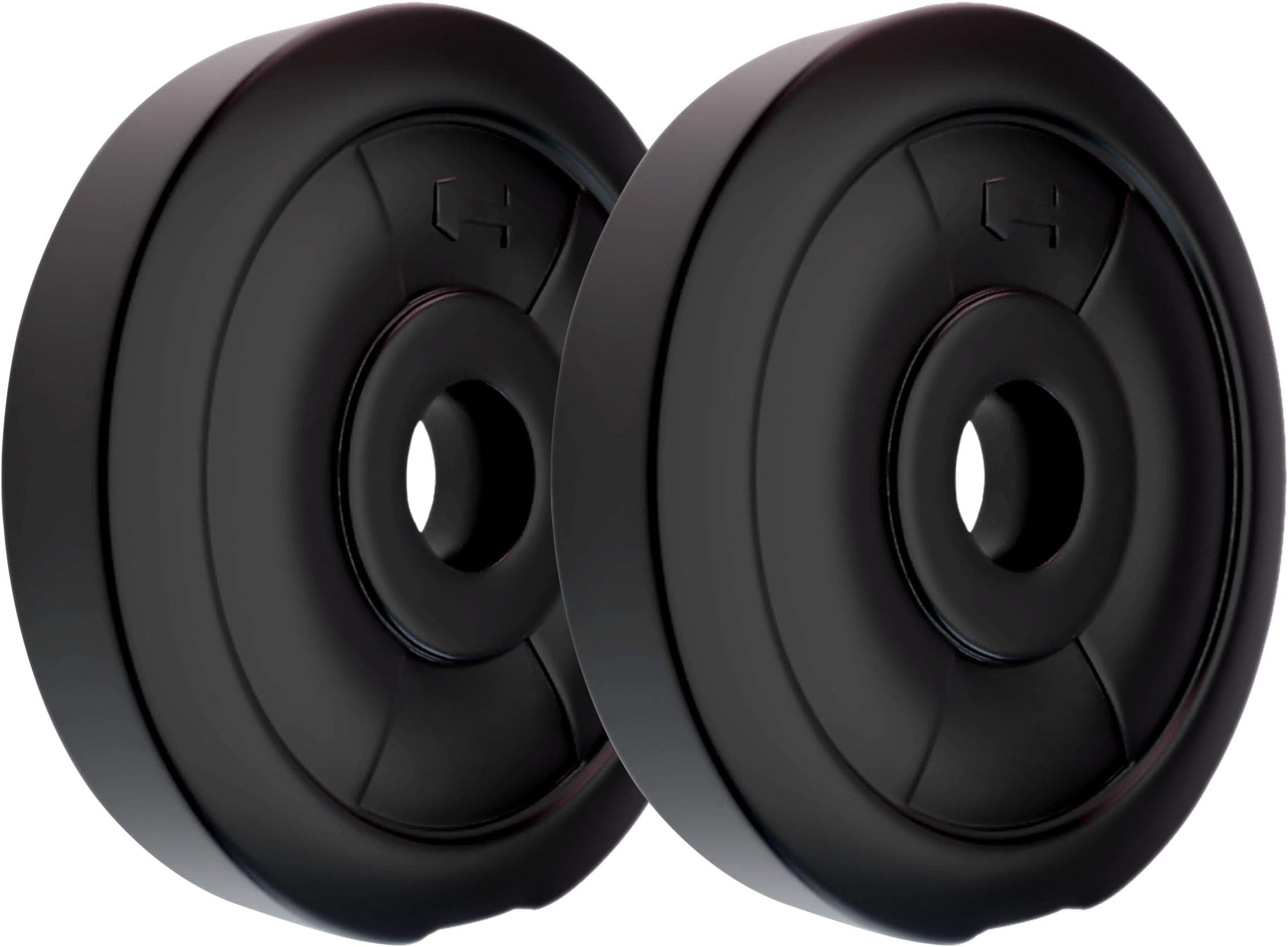 Kore K-PVC-Rw (10Kgx2) Free Weights Combo, 20 Kg, Black