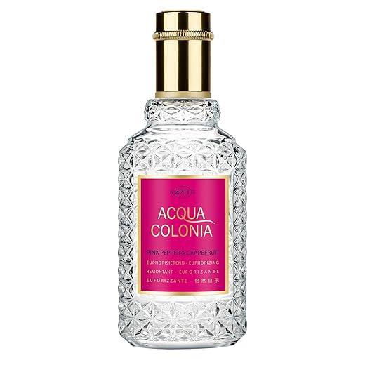 4711 Acqua Colonia Pink Pepper and Grapefruit Eau de Cologne Spray for Unisex 50 ml