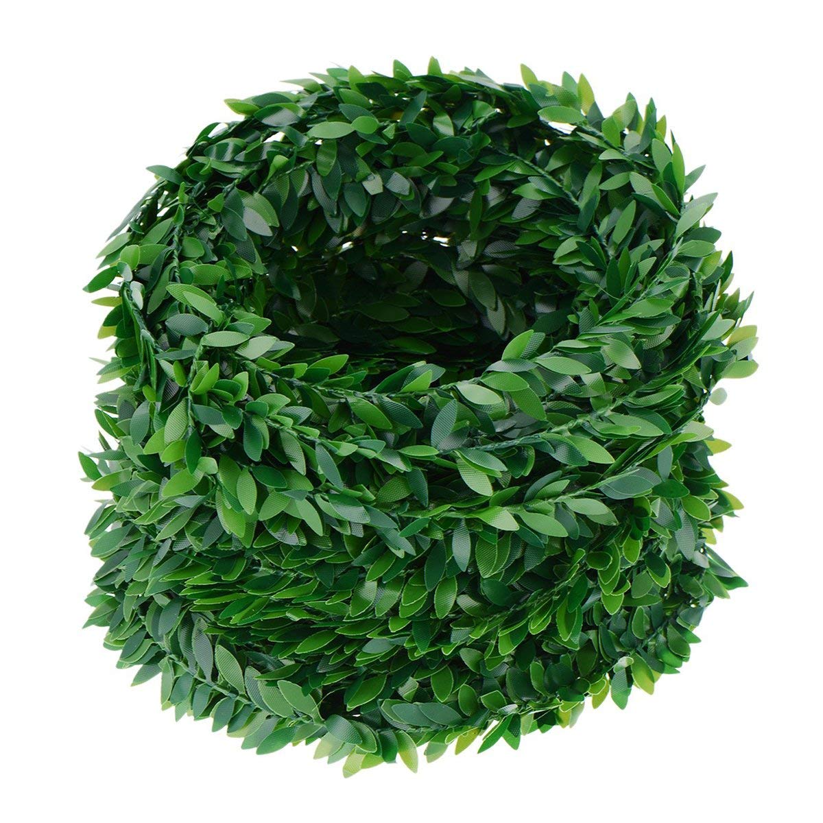 GQCQGS Ivy Garland Foliage Green Leaves Simulated Vine Artificial Plants for Wedding Party Ceremony DIY Headbands 7.5m