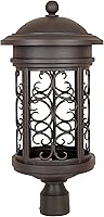 Vista 1 de Designers Fountain 31136-ORB Ellington-DS - Farol de poste para exteriores, 23 pulgadas de alto, bronce aceitado