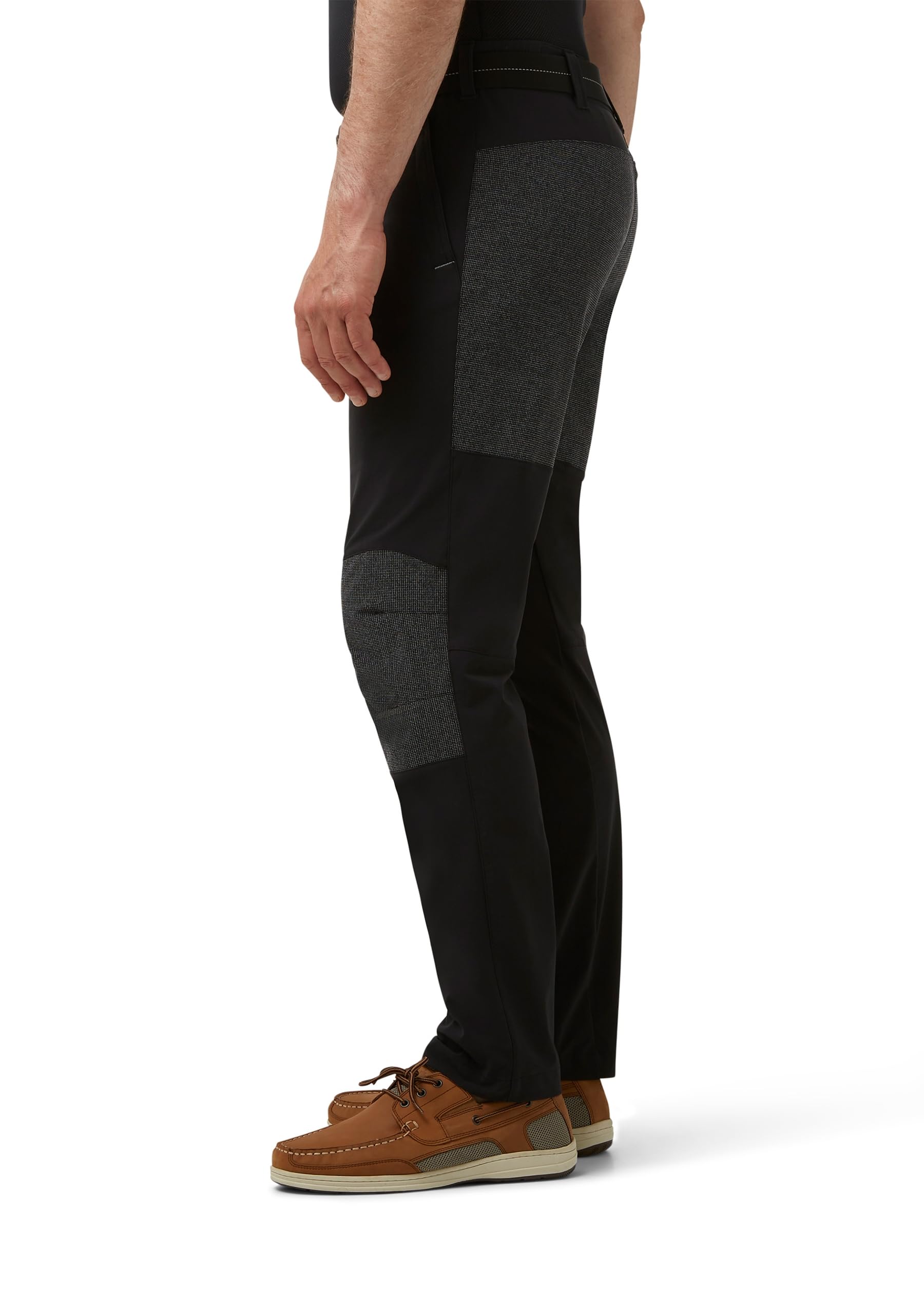 crazy4sailing Unisex Deck Segel-Bundhose – schnelltrocknend, 4‑Wege‑Stretch, UPF 40+, verstärkte Knie & Sitz, vielseitige Taschen & verstellbare Bundstruktur