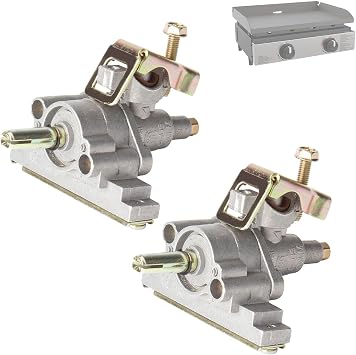 Griddle Burner Valve for Blackstone 22 Inch 1666 1813 1833 1840 1842, Replacement Parts for Blackstone 22 Inch Burner
