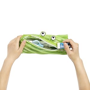 Amazon | [zipit] メッシュモンスター ZP グリーン | ペンケース