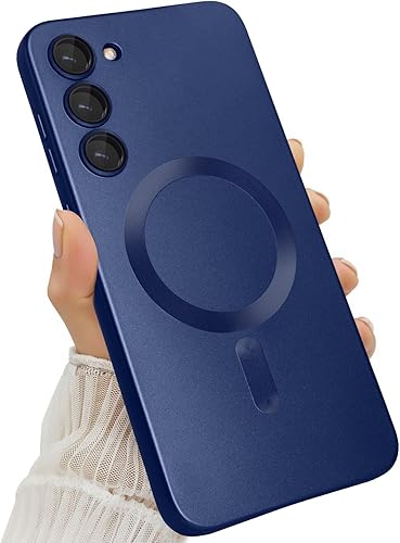 Miniatura 67 de Funda Magnética para Samsung Galaxy S25 Plus para Mujeres Hombres Niñas [Compatible con MagSafe] [Protector de Lente de Cámara] Mate Bonita Delgada