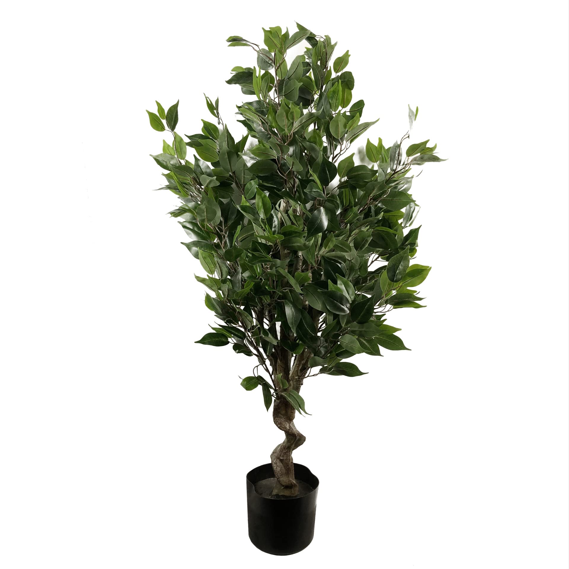 Leaf Realistic Artificial Ficus Tree/Plant, 110cm Evergreen