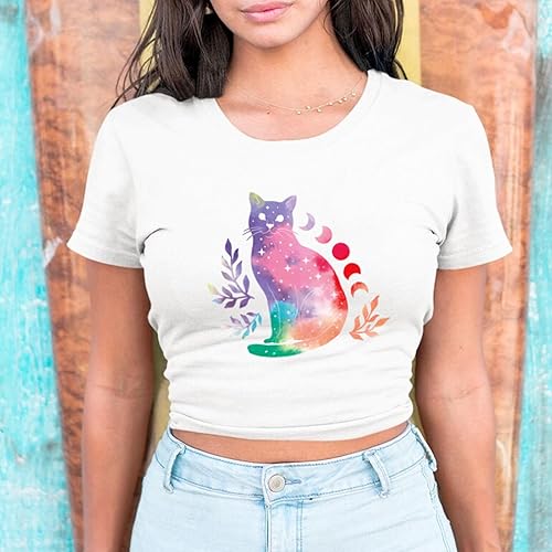 Miniatura 8 de Tintnut Vinilo de transferencia de calor de teñido anudado, 8 hojas de 10 x 12 pulgadas, vinilo termotransferible de acuarela para camisetas,