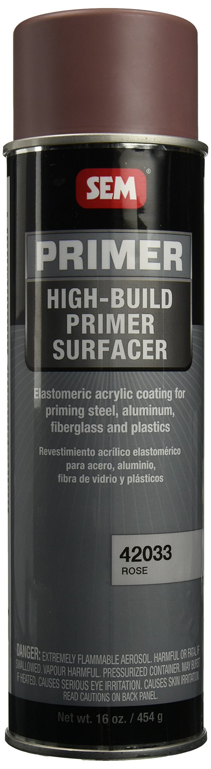 SEM 42033 Rose High Build Primer - 20 oz.