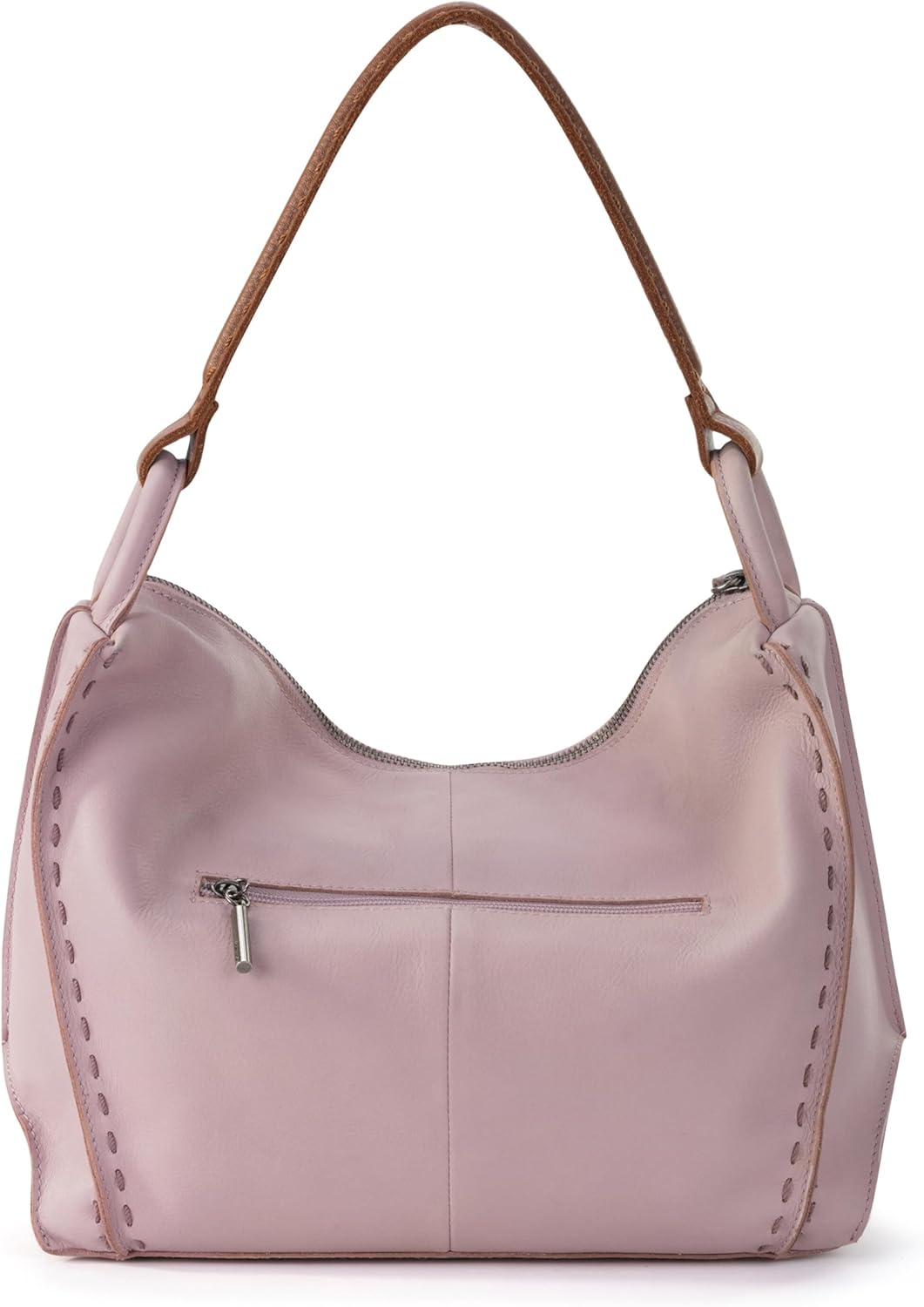 The Sak Los Feliz Hobo Purse - Premium Large Leather Women's Handbag for Everyday & Travel - Durable Purse With Zipper Pocket - Image 5