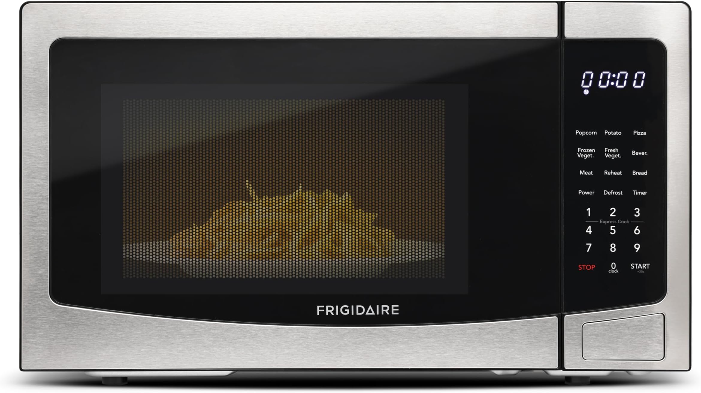 FRIGIDAIRE Stainless Steel Microwave Oven, Multi Function, Programmable, 1.1 Cu Ft 1000-Watt