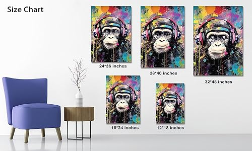 Miniatura 154 de ANRUOXI Graffiti - Lienzo decorativo para pared, diseño abstracto retro, pintura urbana moderna, póster de decoración de pared de zapatos para